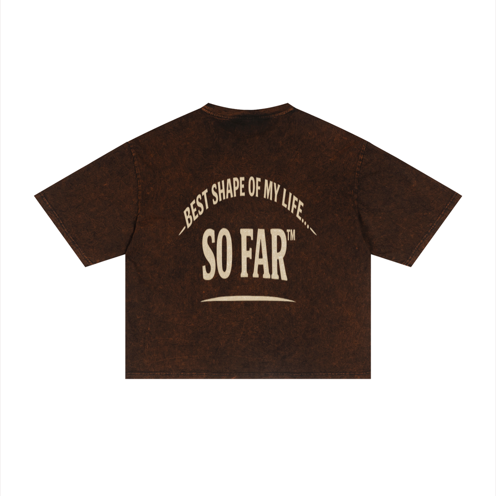 Unisex Mineral Wash Boxy T-Shirt