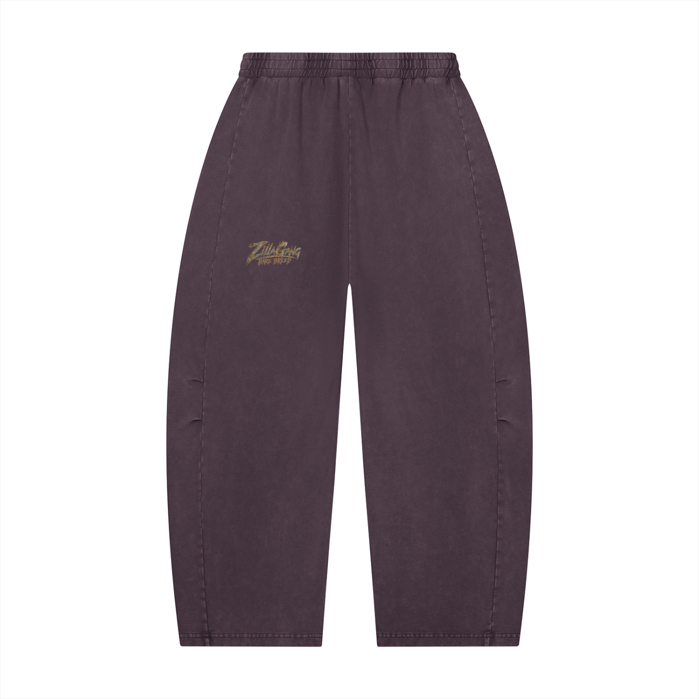 Unisex Mineral Wash Barrel Leg Pants