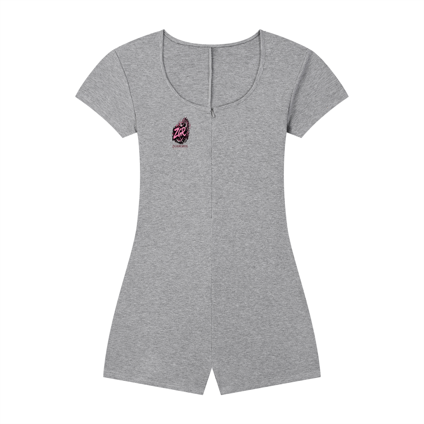 Zilla Girl Collection - Women's Dual-Function Cape Tie-Waist Romper
