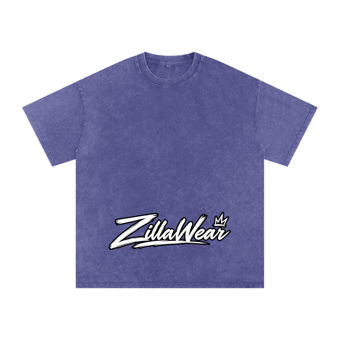 Zilla24 Exclusive Snow Washed Oversized Cotton T-Shirt