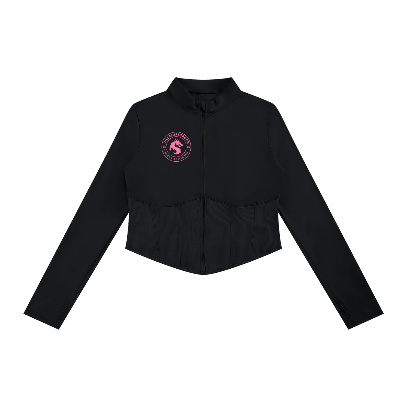Women's Slim Fit Full-Zip Yoga Jacket
