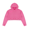 Women’s Mineral Washed Crop Hoodie