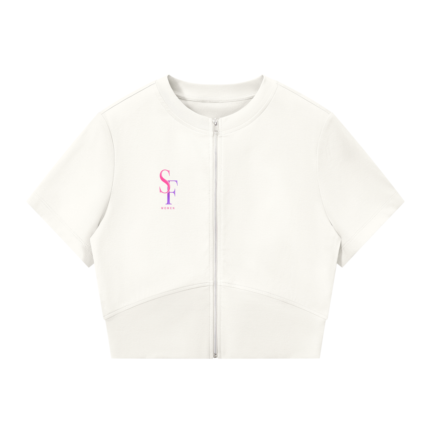 Women’s Paneling Full Zip T-Shirt