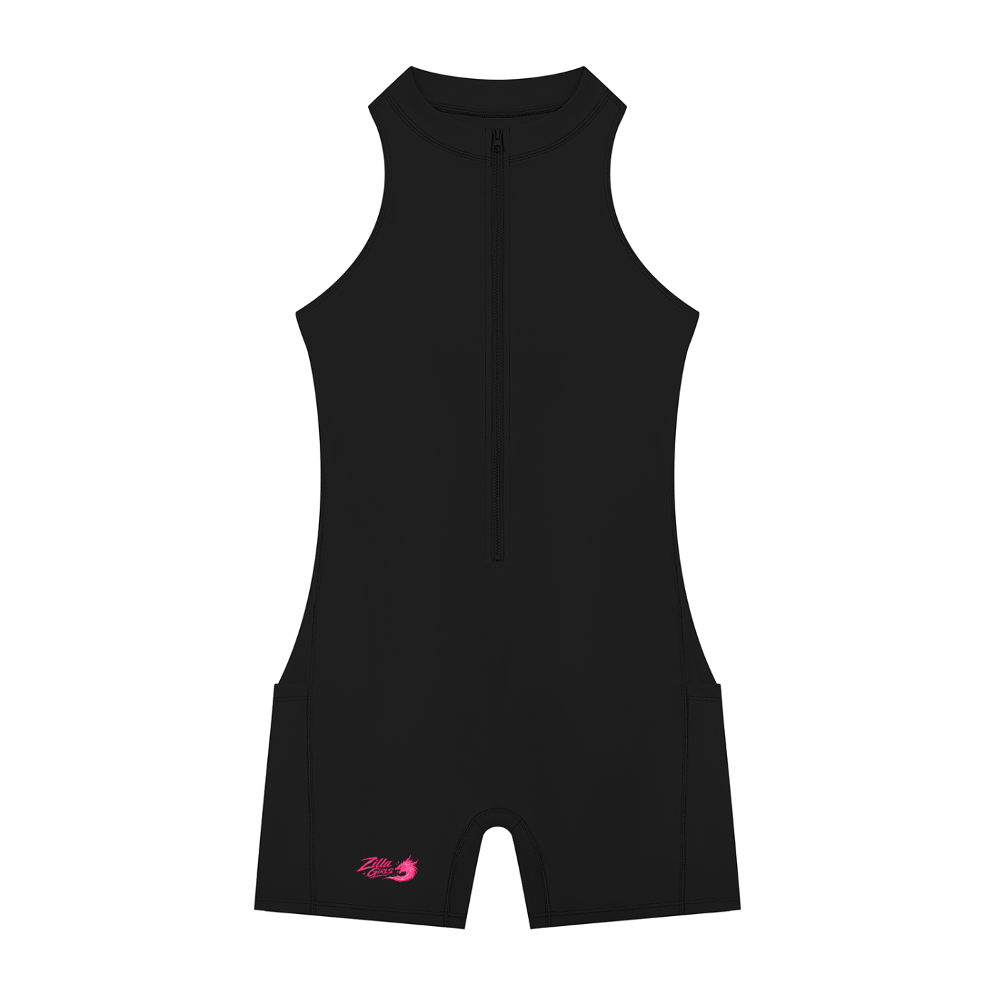 Women’s Quarter-Zip Yoga Romper