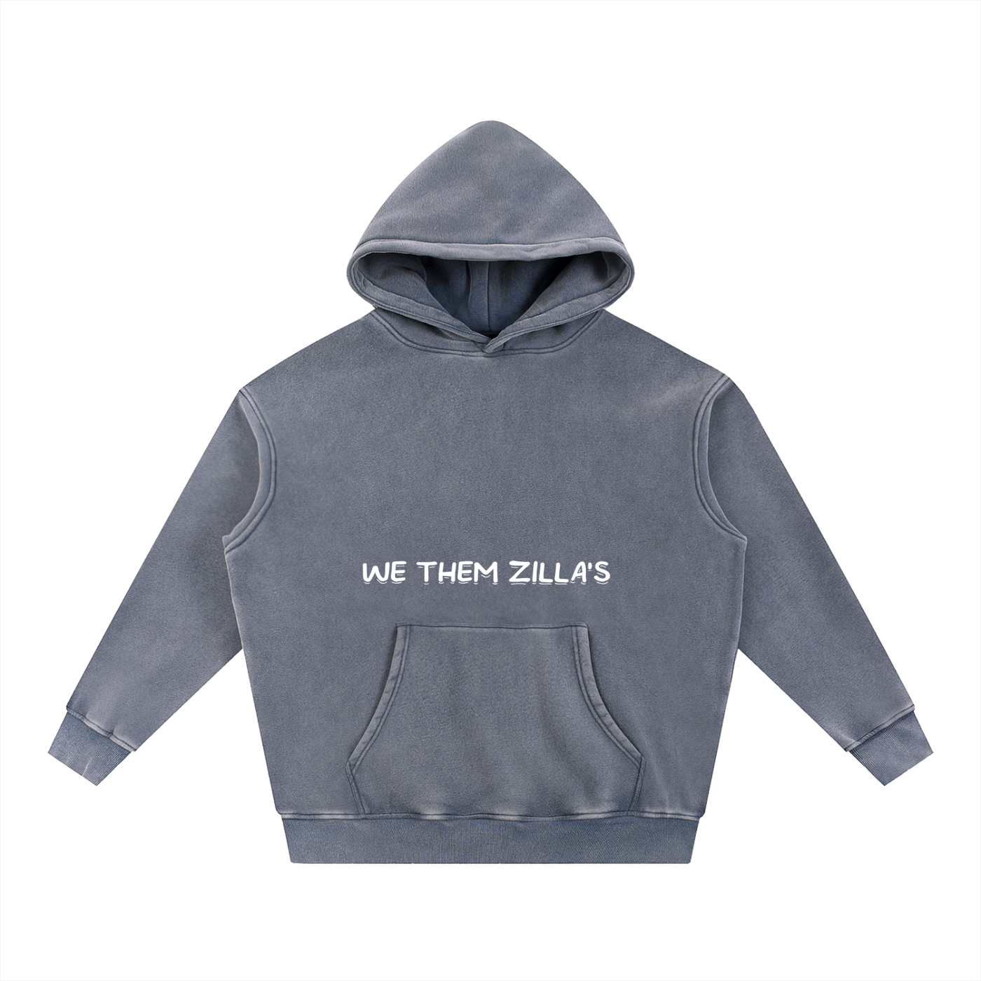 ZillaGang Collection- Snow Wash Fleece Oversize Hoodie