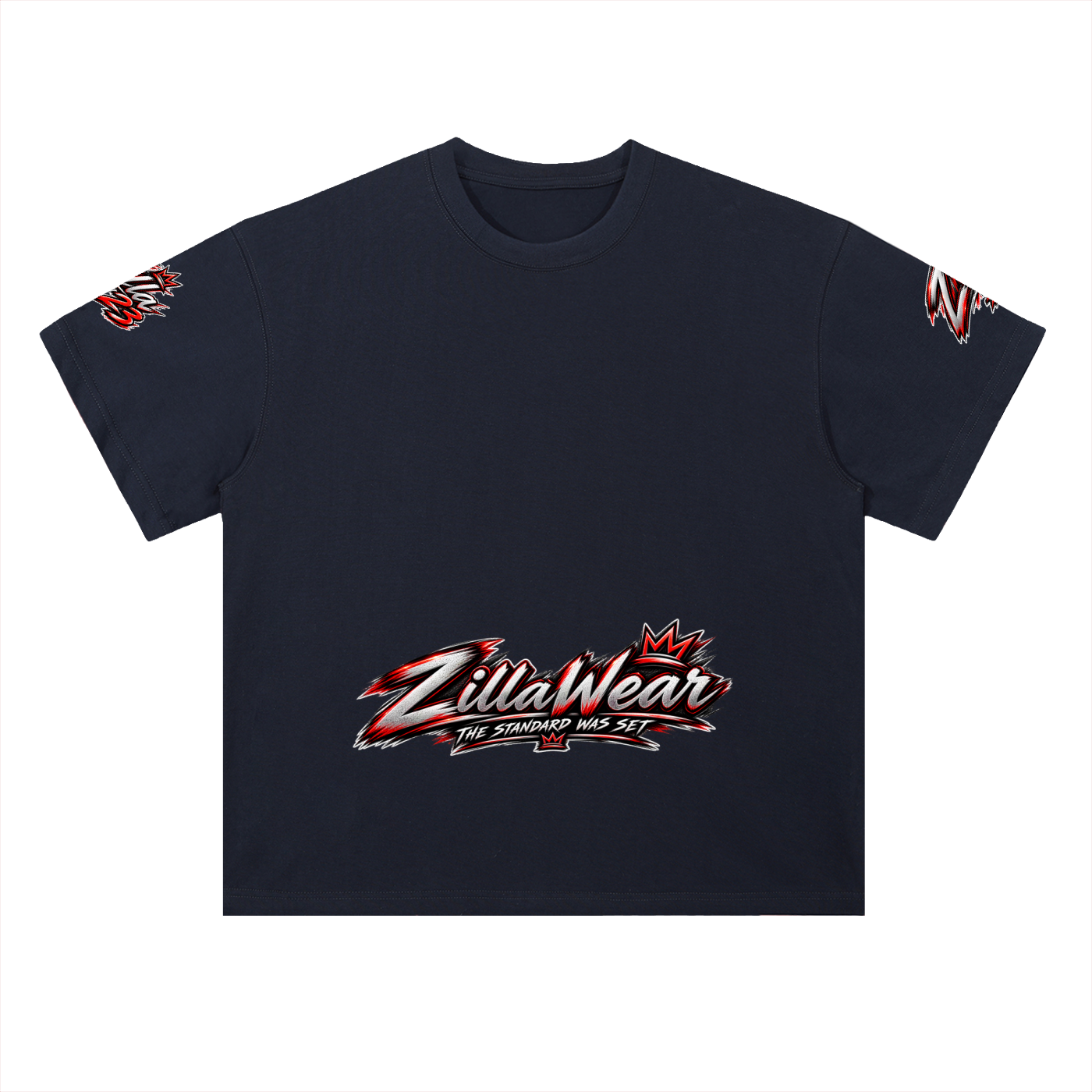 Limited edition Zilla23 Heavyweight Drop Shoulder Cotton T-Shirt