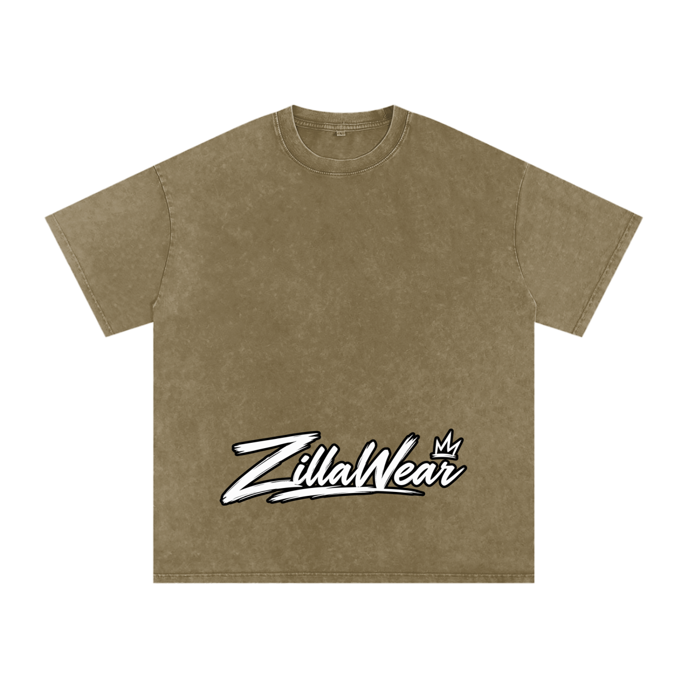 Zilla24 Exclusive Snow Washed Oversized Cotton T-Shirt
