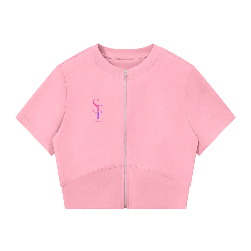 Women’s Paneling Full Zip T-Shirt
